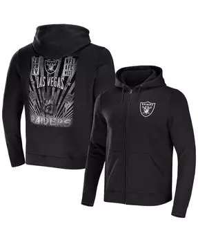 Мужская коллекция nfl x darius rucker от black las vegas raiders rocker с капюшоном на молнии во всю длину Fanatics, черный