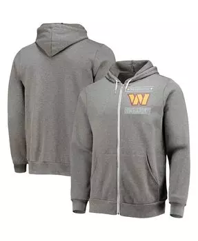 Мужская коллекция nfl x darius rucker от heathered charcoal толстовка washington commanders из губчатого флиса с молнией во всю длину Fanatics, мульти