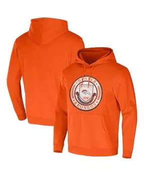 Мужская коллекция nfl x darius rucker от orange denver broncos выстиранный пуловер с капюшоном Fanatics