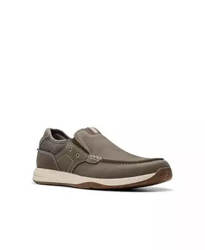 Мужская коллекция слипонов Sailview Step Clarks, бежевый