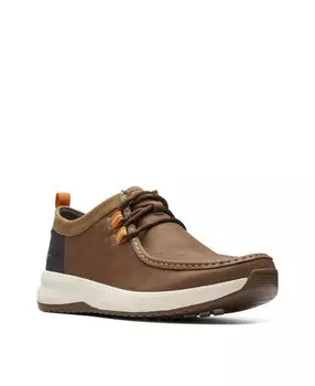 Мужская коллекция Wellman Moc Кожаные туфли на шнуровке Clarks