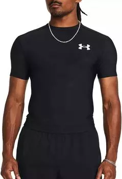 Мужская компрессионная рубашка с коротким рукавом Under Armour HeatGear OG, черный