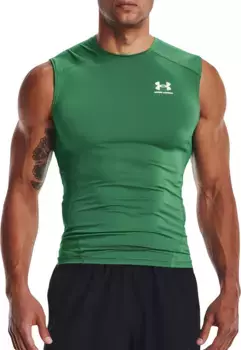 Мужская компрессионная рубашка Under Armour HeatGear, цвет Team Kelly Green