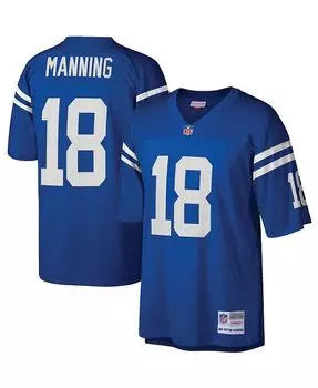 Мужская копия джерси Peyton Manning Royal Indianapolis Colts Legacy Mitchell & Ness, синий