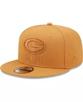 Мужская коричневая кепка Green Bay Packers Color Pack 9FIFTY Snapback New Era