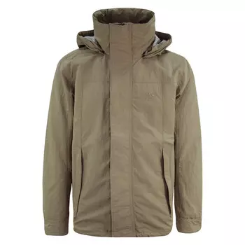 Мужская коричневая куртка от комаров с видом на озеро Jack Wolfskin, желтый