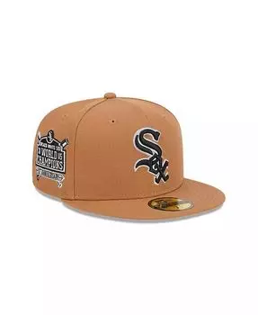 Мужская коричневая приталенная шляпа Chicago White Sox Color Pack 59FIFTY New Era, коричневый