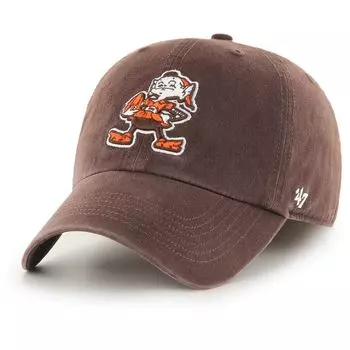 Мужская коричневая приталенная шляпа Cleveland Browns Gridiron Classics Franchise Legacy '47