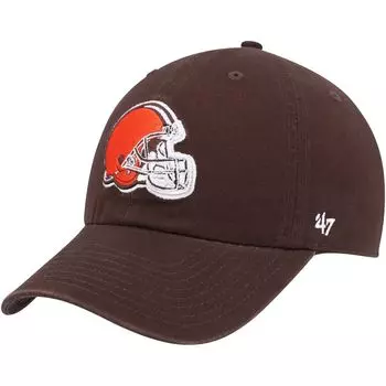 Мужская коричневая регулируемая кепка Cleveland Browns '47 среднего размера