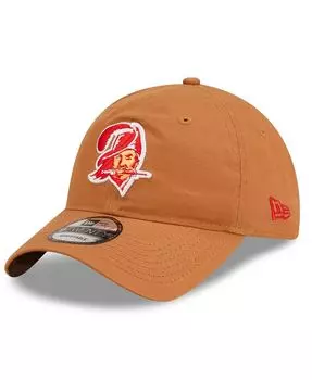 Мужская коричневая регулируемая кепка Tampa Bay Buccaneers Core Classic 2.0 9TWENTY New Era