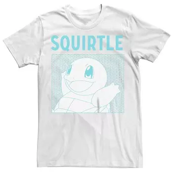Мужская коробка с комиксами Pokemon Squirtle Licensed Character, белый