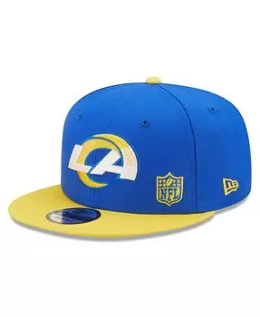 Мужская королевская, золотая кепка Los Angeles Rams Flawless 9FIFTY Snapback New Era