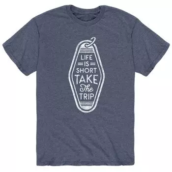 Мужская короткая футболка Life Take Trip Licensed Character