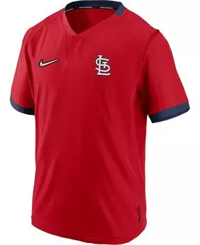 Мужская короткая куртка st. louis cardinals authentic collection Nike, красный