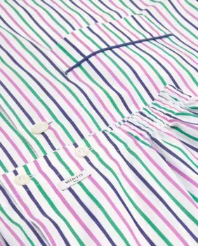 Мужская короткая пижама из хлопка Mirto, мультиколор