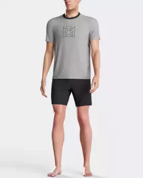 Мужская короткая пижама серого цвета Impetus, серый