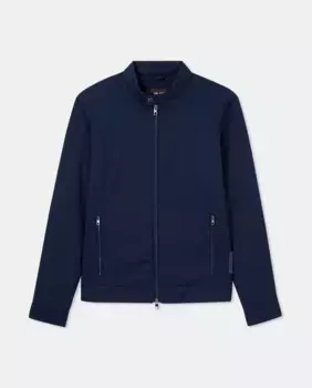 Мужская короткая техническая спортивная куртка Michael Kors, тёмно-синий