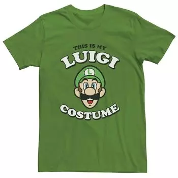 Мужская костюмированная футболка Nintendo This Is My Luigi Licensed Character
