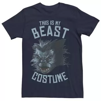 Мужская костюмная футболка Marvel Beast This Is My Licensed Character