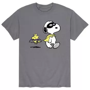 Мужская костюмная футболка Peanuts Snoopy Licensed Character