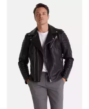 Мужская косуха, черная Furniq UK, черный