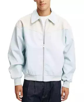 Мужская ковбойская куртка с длинным рукавом COTTON ON, синий