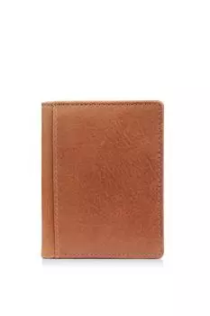 Мужская кожаная кредитница "Тоскана" PRIMEHIDE, коричневый
