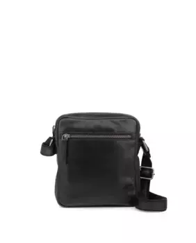Мужская кожаная сумка через плечо Privata, черный