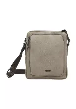 Мужская кожаная сумка через плечо с эмблемой PICARD, тауп