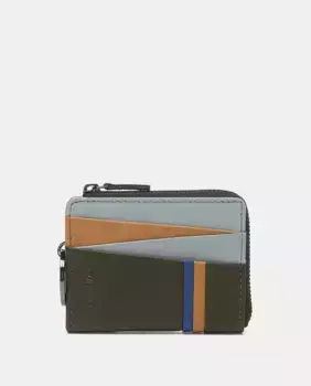 Мужская кожаная сумочка Oceans Diary зеленого цвета Abbacino, зеленый