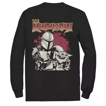 Мужская красивая пара футболок «Звездные войны Мандалорец» Licensed Character