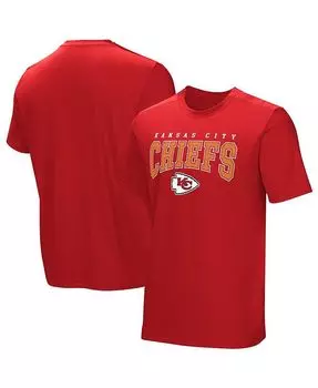 Мужская красная адаптивная футболка Kansas City Chiefs Home Team NFL Properties, красный