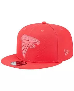 Мужская красная бейсболка Atlanta Falcons Color Pack Brights 9FIFTY Snapback New Era