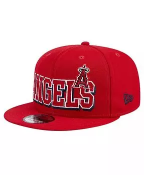 Мужская красная бейсболка Los Angeles Angels Game Day Bold 9FIFTY Snapback New Era, красный