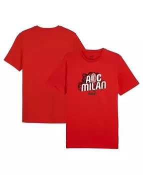 Мужская красная футболка AC Milan ftbl Culture Puma, красный
