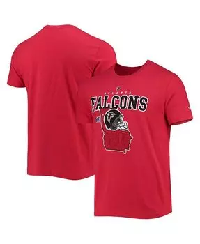 Мужская красная футболка Atlanta Falcons Local Pack New Era, красный