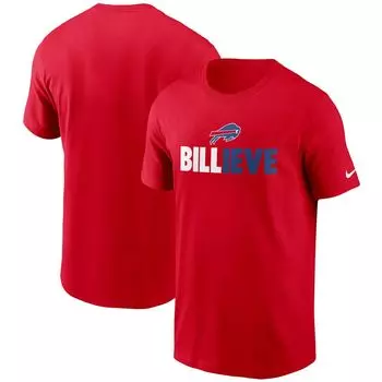 Мужская красная футболка Buffalo Bills Hometown Collection Nike