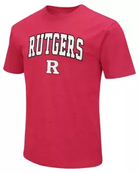 Мужская красная футболка Colosseum Rutgers Scarlet Knights
