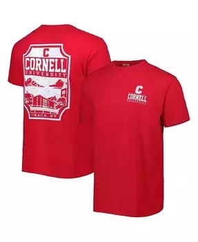 Мужская красная футболка Cornell Big Red Logo Campus Icon Image One, красный