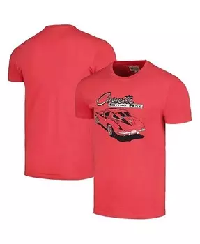 Мужская красная футболка Corvette Brass Tacks American Needle, красный