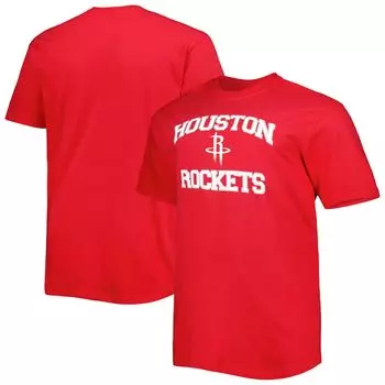 Мужская красная футболка Houston Rockets Big & Tall Heart & Soul