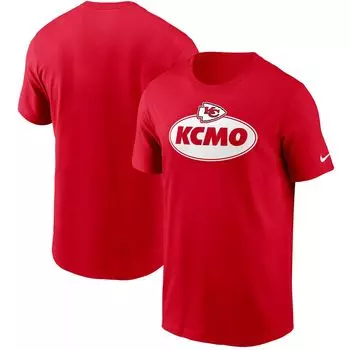 Мужская красная футболка Kansas City Chiefs Hometown Collection KCMO Nike