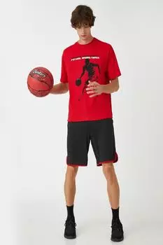 Мужская красная футболка Koton, красный