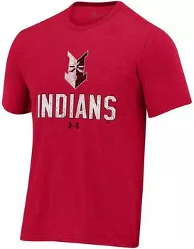 Мужская красная футболка на весь день Under Armour Indianapolis Indians