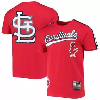 Мужская красная футболка Pro Standard St. Louis Cardinals с лентой