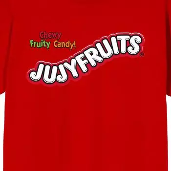 Мужская красная футболка с графическим рисунком JujyFruits Bold Logo Licensed Character