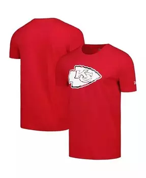 Мужская красная футболка с камуфляжным логотипом Kansas City Chiefs New Era, красный