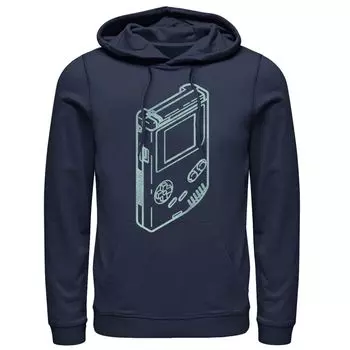 Мужская красная футболка с контуром Nintendo Gamer Boy Licensed Character