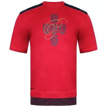 Мужская красная футболка Swoosh Nike, красный