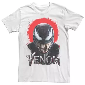 Мужская красная футболка Venom с краской для лица Licensed Character